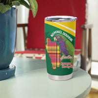 Personalized Komwel Donmnik Jounen Kweyol Tumbler Cup Dominica Creole Day Imperial Amazon - Wonder Print Shop