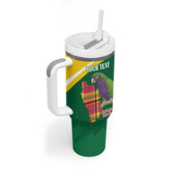 Personalized Komwel Donmnik Jounen Kweyol Tumbler With Handle Dominica Creole Day Imperial Amazon - Wonder Print Shop