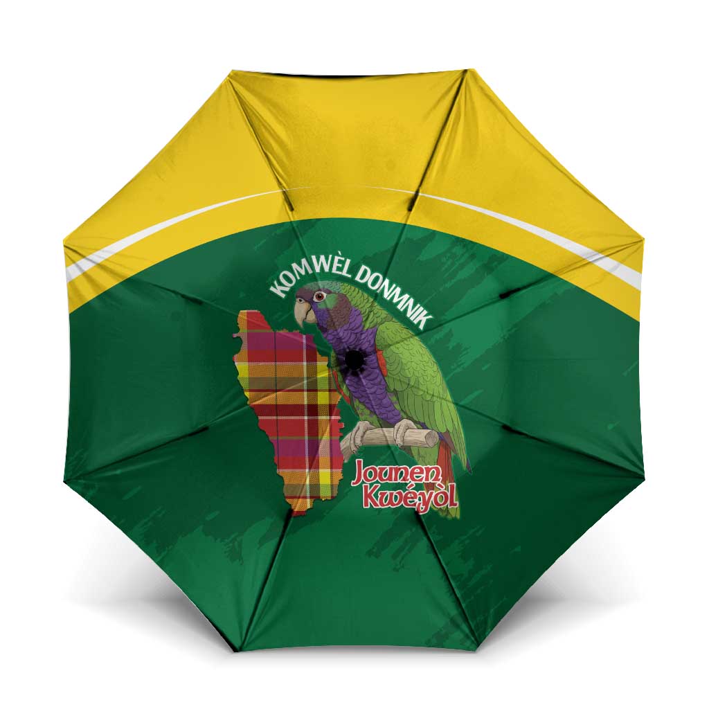 Komwel Donmnik Jounen Kweyol Umbrella Dominica Creole Day Imperial Amazon - Wonder Print Shop