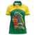Personalized Komwel Donmnik Jounen Kweyol Women Polo Shirt Dominica Creole Day Imperial Amazon - Wonder Print Shop