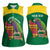 Personalized Komwel Donmnik Jounen Kweyol Women Sleeveless Polo Shirt Dominica Creole Day Imperial Amazon - Wonder Print Shop