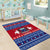 Personalised Samoa Christmas Area Rug Samoan Coat Of Arms Manuia Le Kirisimas - Wonder Print Shop