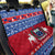 Personalised Samoa Christmas Back Car Seat Cover Samoan Coat Of Arms Manuia Le Kirisimas - Wonder Print Shop