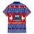 Personalised Samoa Christmas Family Matching Mermaid Dress and Hawaiian Shirt Samoan Coat Of Arms Manuia Le Kirisimas - Wonder Print Shop