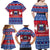 Personalised Samoa Christmas Family Matching Off Shoulder Maxi Dress and Hawaiian Shirt Samoan Coat Of Arms Manuia Le Kirisimas - Wonder Print Shop