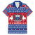Personalised Samoa Christmas Family Matching Off Shoulder Maxi Dress and Hawaiian Shirt Samoan Coat Of Arms Manuia Le Kirisimas - Wonder Print Shop