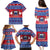Personalised Samoa Christmas Family Matching Puletasi Dress and Hawaiian Shirt Samoan Coat Of Arms Manuia Le Kirisimas - Wonder Print Shop