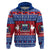 Personalised Samoa Christmas Hoodie Samoan Coat Of Arms Manuia Le Kirisimas - Wonder Print Shop