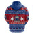 Personalised Samoa Christmas Hoodie Samoan Coat Of Arms Manuia Le Kirisimas - Wonder Print Shop