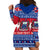 Personalised Samoa Christmas Hoodie Dress Samoan Coat Of Arms Manuia Le Kirisimas - Wonder Print Shop