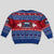 Personalised Samoa Christmas Kid Ugly Christmas Sweater Samoan Coat Of Arms Manuia Le Kirisimas - Wonder Print Shop