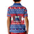 Personalised Samoa Christmas Kid Polo Shirt Samoan Coat Of Arms Manuia Le Kirisimas - Wonder Print Shop