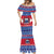Personalised Samoa Christmas Mermaid Dress Samoan Coat Of Arms Manuia Le Kirisimas - Wonder Print Shop