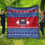 Personalised Samoa Christmas Quilt Samoan Coat Of Arms Manuia Le Kirisimas - Wonder Print Shop