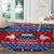 personalised-samoa-christmas-round-carpet-samoan-coat-of-arms-manuia-le-kirisimas