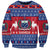 Personalised Samoa Christmas Sweatshirt Samoan Coat Of Arms Manuia Le Kirisimas - Wonder Print Shop