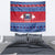 Personalised Samoa Christmas Tapestry Samoan Coat Of Arms Manuia Le Kirisimas - Wonder Print Shop