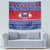 Personalised Samoa Christmas Tapestry Samoan Coat Of Arms Manuia Le Kirisimas - Wonder Print Shop