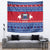 Personalised Samoa Christmas Tapestry Samoan Coat Of Arms Manuia Le Kirisimas - Wonder Print Shop