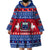 Personalised Samoa Christmas Wearable Blanket Hoodie Samoan Coat Of Arms Manuia Le Kirisimas - Wonder Print Shop