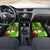 Personalised Hawaii Christmas Car Mats Mele Kalikimaka Kakau Polynesian Shark Tattoo - Wonder Print Shop