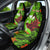 Personalised Hawaii Christmas Car Seat Cover Mele Kalikimaka Kakau Polynesian Shark Tattoo - Wonder Print Shop