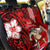 Personalised Hawaii Christmas Back Car Seat Cover Mele Kalikimaka Surfing Santa Claus - Wonder Print Shop