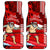 Personalised Hawaii Christmas Car Mats Mele Kalikimaka Surfing Santa Claus - Wonder Print Shop