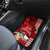 Personalised Hawaii Christmas Car Mats Mele Kalikimaka Surfing Santa Claus - Wonder Print Shop