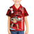 Personalised Hawaii Christmas Kid Hawaiian Shirt Mele Kalikimaka Surfing Santa Claus - Wonder Print Shop