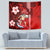 Personalised Hawaii Christmas Tapestry Mele Kalikimaka Surfing Santa Claus - Wonder Print Shop