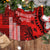 Hawaii Christmas Tree Skirt Mele Kalikimaka Surfing Santa Claus - Wonder Print Shop