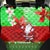 Personalised Hawaii Christmas Back Car Seat Cover Mele Kalikimaka Hawaiian Santa Tropical Vibes - Wonder Print Shop