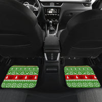 Personalised Hawaii Christmas Car Mats Mele Kalikimaka Hawaiian Santa Tropical Vibes - Wonder Print Shop