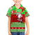 Personalised Hawaii Christmas Kid Hawaiian Shirt Mele Kalikimaka Hawaiian Santa Tropical Vibes - Wonder Print Shop
