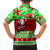 Personalised Hawaii Christmas Kid Hawaiian Shirt Mele Kalikimaka Hawaiian Santa Tropical Vibes - Wonder Print Shop