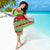 Personalised Hawaii Christmas Sarong Mele Kalikimaka Hawaiian Santa Tropical Vibes - Wonder Print Shop