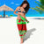 Personalised Hawaii Christmas Sarong Mele Kalikimaka Hawaiian Santa Tropical Vibes - Wonder Print Shop