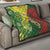 Custom Bangladesh And Australia Cricket Quilt Kangaroo Tiger Together - Wonder Print Shop