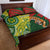 Custom Bangladesh And Australia Cricket Quilt Bed Set Kangaroo Tiger Together - Wonder Print Shop