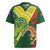 Custom Bangladesh And Australia Cricket Rugby Jersey Kangaroo Tiger Together - Wonder Print Shop