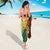 Custom Bangladesh And Australia Cricket Sarong Kangaroo Tiger Together - Wonder Print Shop
