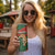 Bangladesh And Australia Cricket Skinny Tumbler Kangaroo Tiger Together - Wonder Print Shop