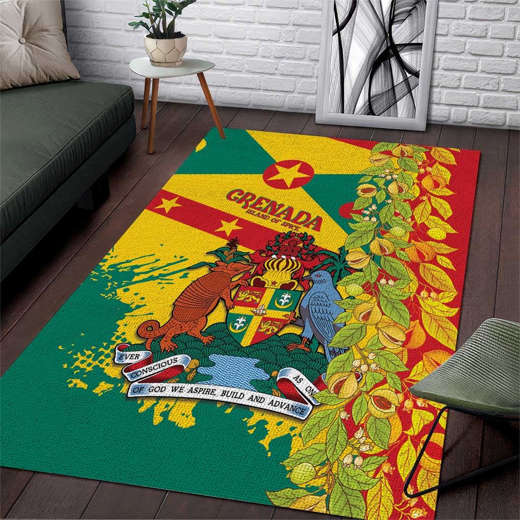 Grenada Area Rug Gwenad Nutmeg Island of Spice - Wonder Print Shop