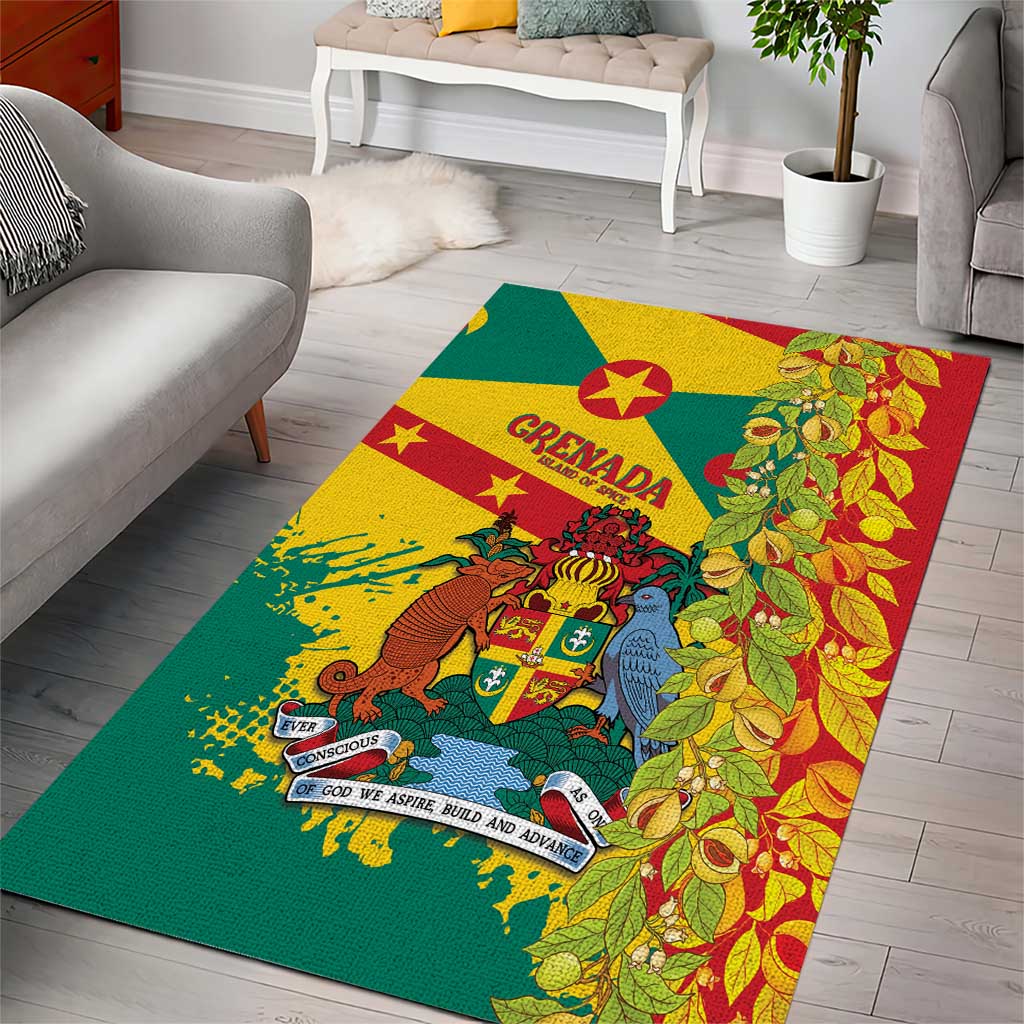Grenada Area Rug Gwenad Nutmeg Island of Spice - Wonder Print Shop