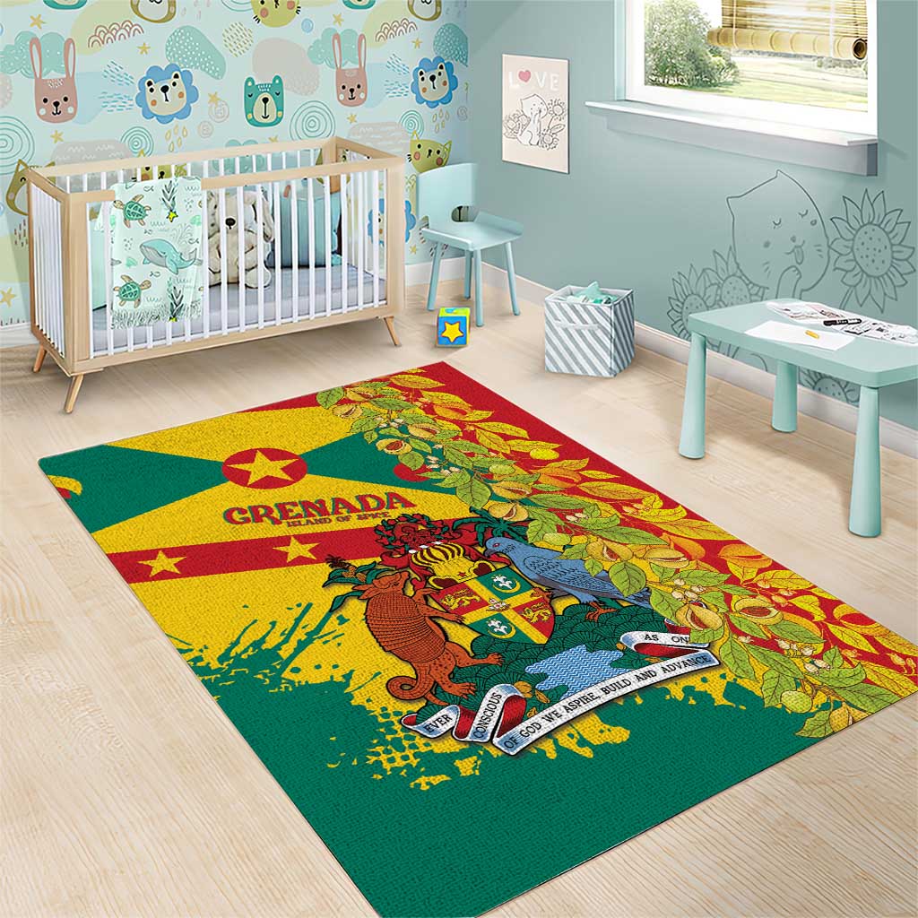 Grenada Area Rug Gwenad Nutmeg Island of Spice - Wonder Print Shop