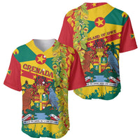 Grenada Baseball Jersey Gwenad Nutmeg Island of Spice - Wonder Print Shop