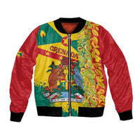 Grenada Bomber Jacket Gwenad Nutmeg Island of Spice - Wonder Print Shop