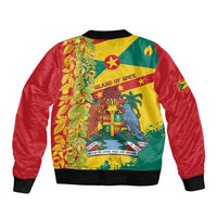 Grenada Bomber Jacket Gwenad Nutmeg Island of Spice - Wonder Print Shop