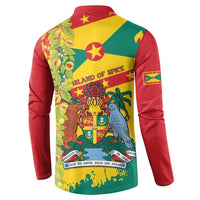 Grenada Button Sweatshirt Gwenad Nutmeg Island of Spice - Wonder Print Shop